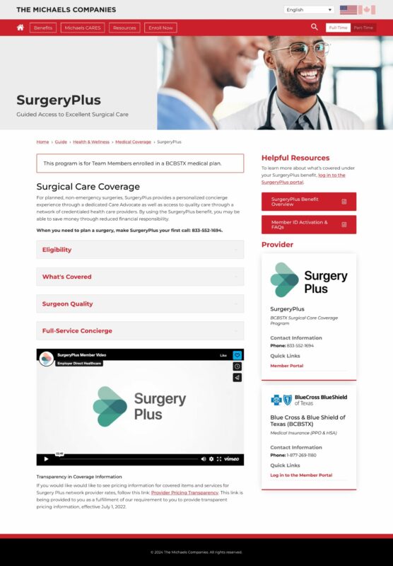 Desktop-view screenshot of a corporate website provider information page - link opens image in full resolution