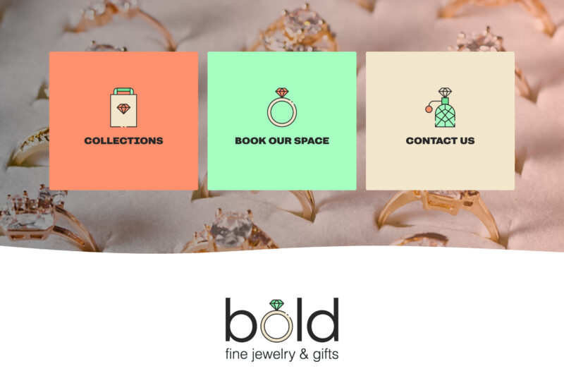 boutique_home desktop view of the Bold Boutique home page